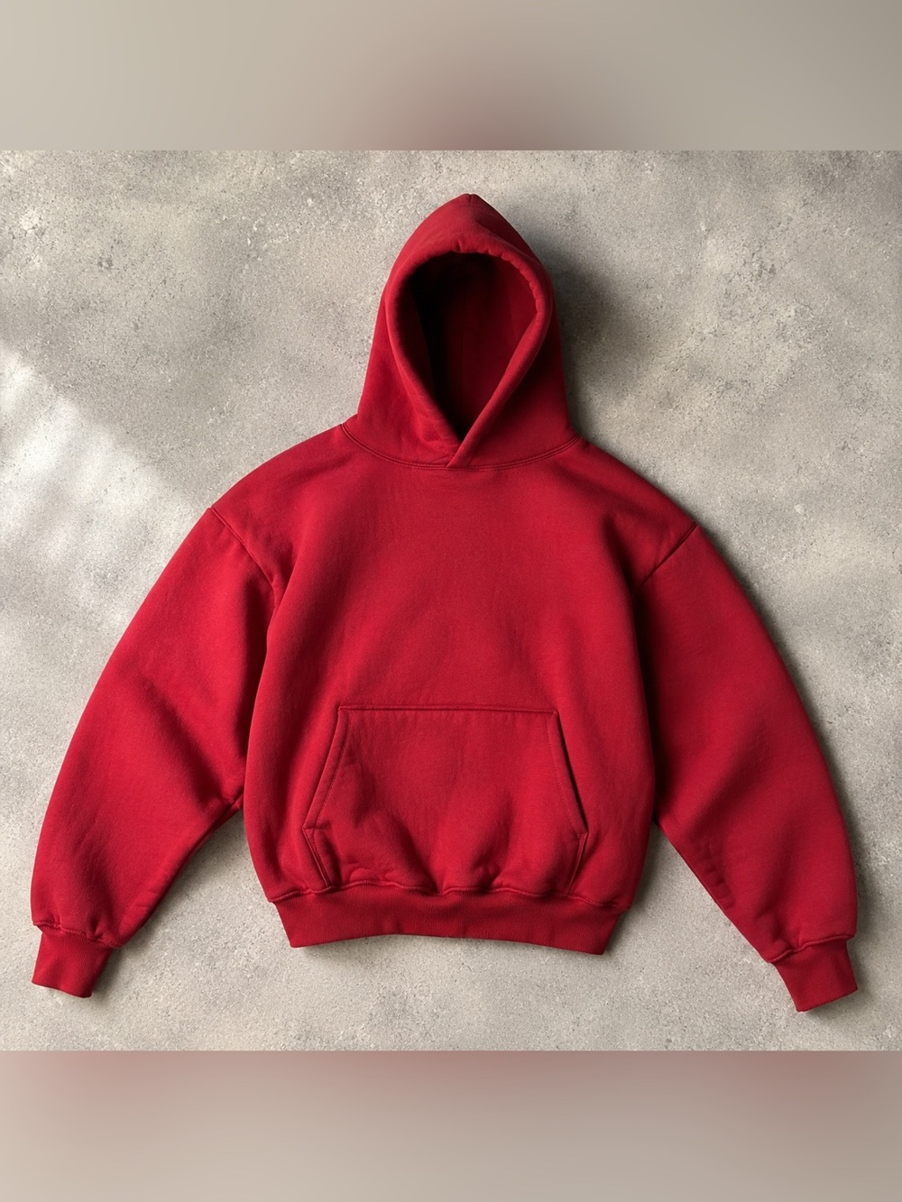 Yeezy x Gap Perfect Hoodie Red Men’s Size Small Double Layer Pullover